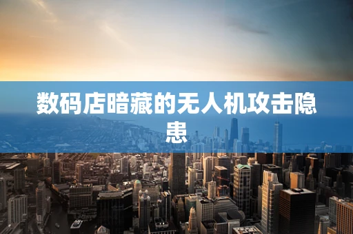 数码店暗藏的无人机攻击隐患