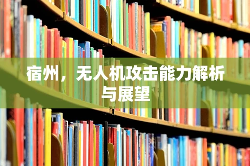 宿州，无人机攻击能力解析与展望