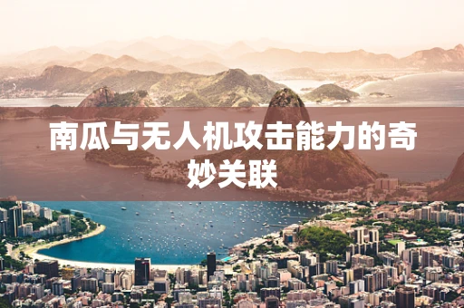 南瓜与无人机攻击能力的奇妙关联