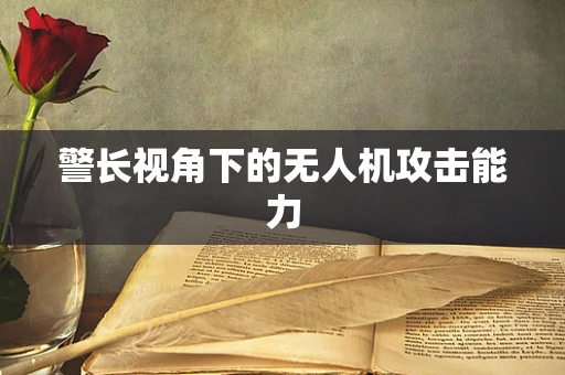 警长视角下的无人机攻击能力