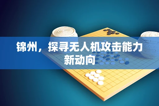 锦州，探寻无人机攻击能力新动向