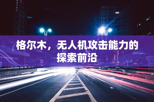 格尔木，无人机攻击能力的探索前沿