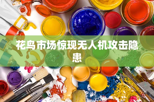 花鸟市场惊现无人机攻击隐患