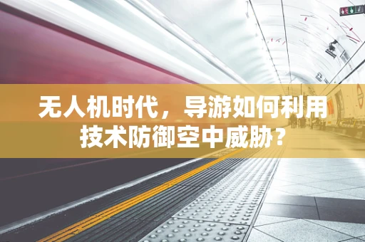 无人机时代，导游如何利用技术防御空中威胁？