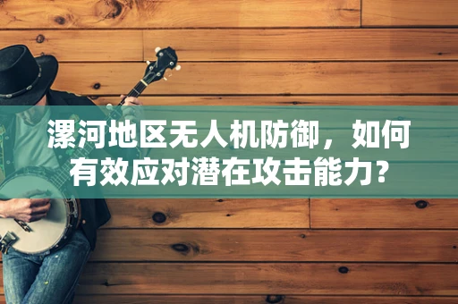 漯河地区无人机防御，如何有效应对潜在攻击能力？
