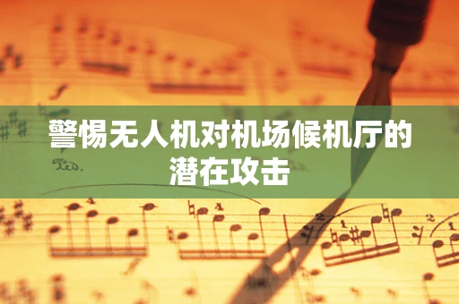 警惕无人机对机场候机厅的潜在攻击
