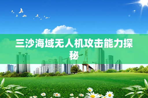 三沙海域无人机攻击能力探秘