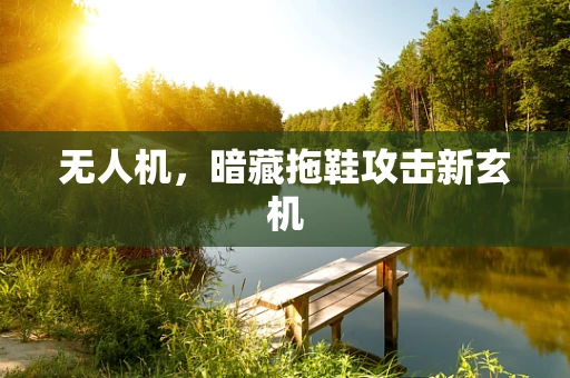 无人机，暗藏拖鞋攻击新玄机