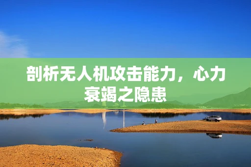 剖析无人机攻击能力，心力衰竭之隐患