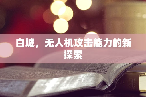 白城，无人机攻击能力的新探索
