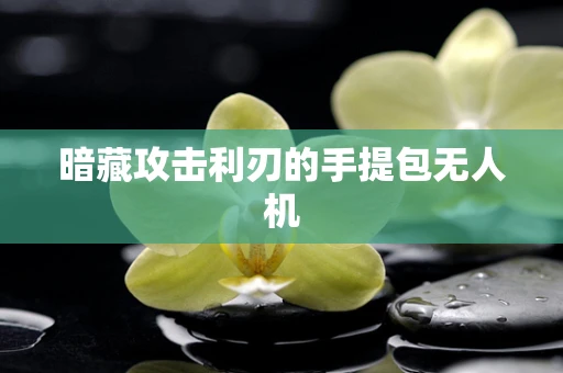 暗藏攻击利刃的手提包无人机