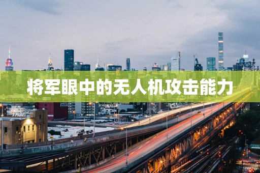将军眼中的无人机攻击能力