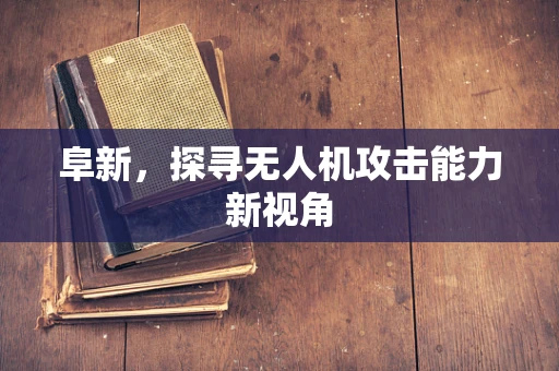 阜新，探寻无人机攻击能力新视角