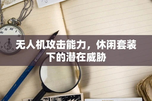 无人机攻击能力，休闲套装下的潜在威胁