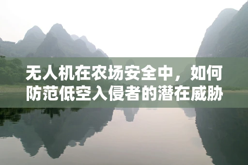 无人机在农场安全中，如何防范低空入侵者的潜在威胁？