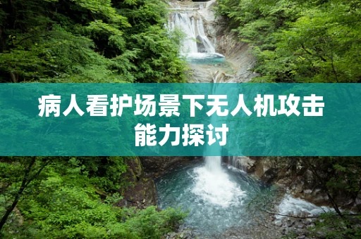 病人看护场景下无人机攻击能力探讨