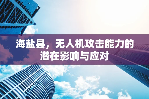 海盐县，无人机攻击能力的潜在影响与应对