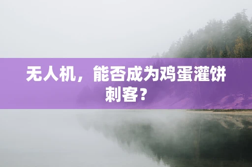 无人机，能否成为鸡蛋灌饼刺客？