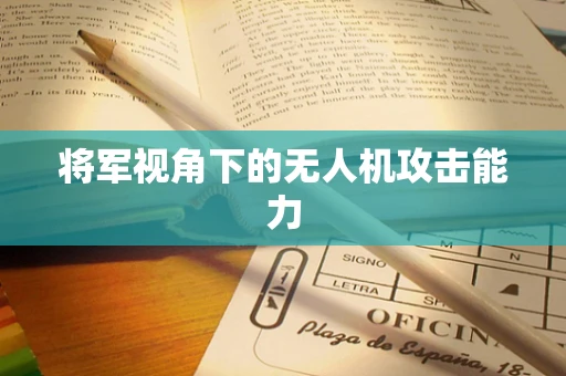 将军视角下的无人机攻击能力