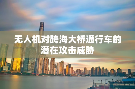 无人机对跨海大桥通行车的潜在攻击威胁