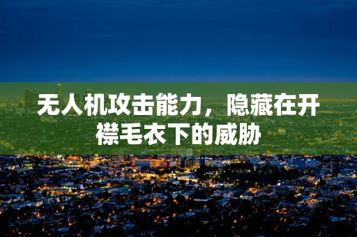 无人机攻击能力，隐藏在开襟毛衣下的威胁
