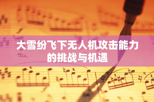 大雪纷飞下无人机攻击能力的挑战与机遇
