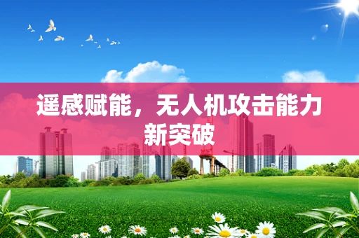 遥感赋能，无人机攻击能力新突破