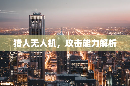 猎人无人机，攻击能力解析