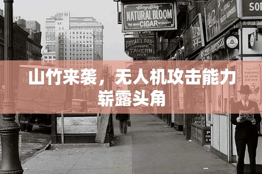 山竹来袭，无人机攻击能力崭露头角