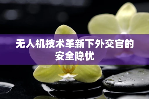 无人机技术革新下外交官的安全隐忧