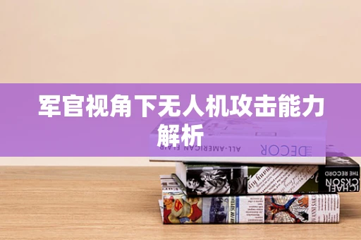 军官视角下无人机攻击能力解析