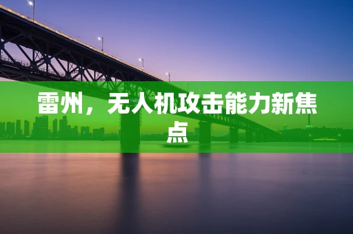 雷州，无人机攻击能力新焦点