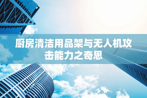 厨房清洁用品架与无人机攻击能力之奇思