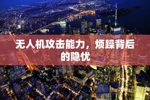 无人机攻击能力，烦躁背后的隐忧