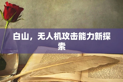 白山，无人机攻击能力新探索